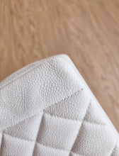 Load image into Gallery viewer, Chanel Diana Caviar Small White 24k Gold