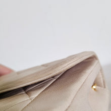 Load image into Gallery viewer, Chanel Mini Diana Bijoux Chain Beige Lambskin Vintage 24k Gold