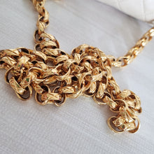 Load image into Gallery viewer, Chanel Mini Diana Bijoux Chain Beige Lambskin Vintage 24k Gold