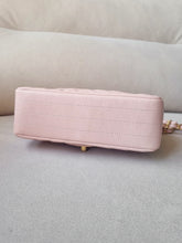 Load image into Gallery viewer, Chanel 17C Baby Pink Rectangular Mini Gold Hardware