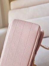 Load image into Gallery viewer, Chanel 17C Baby Pink Rectangular Mini Gold Hardware