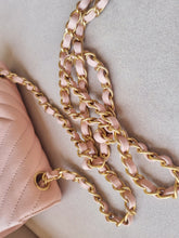 Load image into Gallery viewer, Chanel 17C Baby Pink Rectangular Mini Gold Hardware