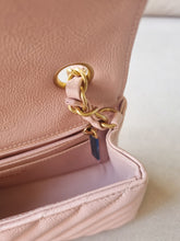 Load image into Gallery viewer, Chanel 17C Baby Pink Rectangular Mini Gold Hardware