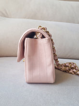 Load image into Gallery viewer, Chanel 17C Baby Pink Rectangular Mini Gold Hardware