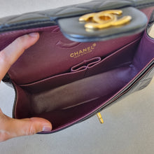 Load image into Gallery viewer, Chanel Small Classic Flap Black Lambskin 24k Gold