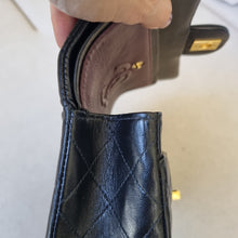 Load image into Gallery viewer, Chanel Small Classic Flap Black Lambskin 24k Gold