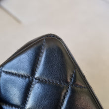 Load image into Gallery viewer, Chanel Small Classic Flap Black Lambskin 24k Gold