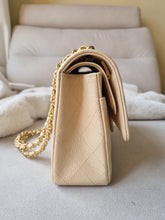 Load image into Gallery viewer, Chanel Classic Beige Medium Flap Caviar Gold Hardware
