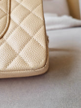 Load image into Gallery viewer, Chanel Classic Beige Medium Flap Caviar Gold Hardware