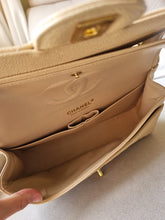 Load image into Gallery viewer, Chanel Classic Beige Medium Flap Caviar Gold Hardware