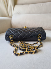 Load image into Gallery viewer, Chanel Small Classic Flap Black Lambskin 24k Gold