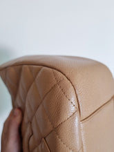 Load image into Gallery viewer, Chanel Jennie Hobo Dark Beige Caramel Caviar 24k Gold