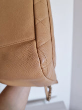 Load image into Gallery viewer, Chanel Jennie Hobo Dark Beige Caramel Caviar 24k Gold