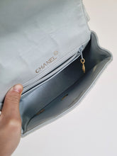 Load image into Gallery viewer, Chanel Vintage Baby Blue Mini Kelly Bag 24k Gold