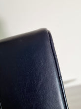 Load image into Gallery viewer, Chanel Medium Navy Vintage Flap 24k Gold