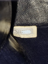 Load image into Gallery viewer, Chanel Medium Navy Vintage Flap 24k Gold
