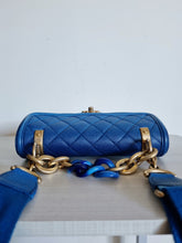 Load image into Gallery viewer, Chanel Sunset by the Sea Small Blue Ombre Caviar Gold Hardware