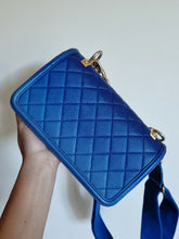 Load image into Gallery viewer, Chanel Sunset by the Sea Small Blue Ombre Caviar Gold Hardware