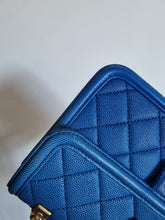 Load image into Gallery viewer, Chanel Sunset by the Sea Small Blue Ombre Caviar Gold Hardware