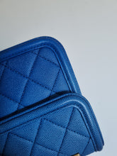 Load image into Gallery viewer, Chanel Sunset by the Sea Small Blue Ombre Caviar Gold Hardware