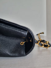 Load image into Gallery viewer, Chanel Square Flap Vintage Black Caviar 24k Gold