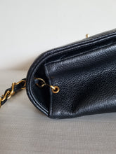 Load image into Gallery viewer, Chanel Square Flap Vintage Black Caviar 24k Gold