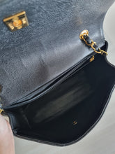 Load image into Gallery viewer, Chanel Square Flap Vintage Black Caviar 24k Gold