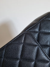 Load image into Gallery viewer, Chanel Square Flap Vintage Black Caviar 24k Gold