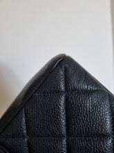 Load image into Gallery viewer, Chanel Square Flap Vintage Black Caviar 24k Gold