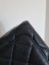 Load image into Gallery viewer, Chanel Square Flap Vintage Black Caviar 24k Gold