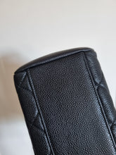 Load image into Gallery viewer, Chanel Square Flap Vintage Black Caviar 24k Gold