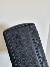 Load image into Gallery viewer, Chanel Square Flap Vintage Black Caviar 24k Gold