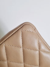 Load image into Gallery viewer, Chanel Vintage Mini Rectangular Dark Beige Big CC 24k Gold