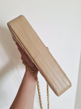 Load image into Gallery viewer, Chanel Vintage Mini Rectangular Dark Beige Big CC 24k Gold