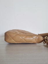 Load image into Gallery viewer, Chanel Pochette Jennie Shoulder Bag Dark Beige Caviar 24k Gold