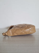 Load image into Gallery viewer, Chanel Pochette Jennie Shoulder Bag Dark Beige Caviar 24k Gold