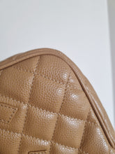 Load image into Gallery viewer, Chanel Pochette Jennie Shoulder Bag Dark Beige Caviar 24k Gold