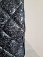 Load image into Gallery viewer, Chanel Square Flap Black Caviar Large CC 24k Gold