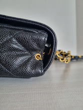 Load image into Gallery viewer, Chanel Square Flap Black Caviar Large CC 24k Gold