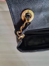 Load image into Gallery viewer, Chanel Square Flap Black Caviar Large CC 24k Gold