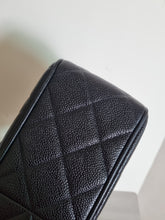 Load image into Gallery viewer, Chanel Square Flap Black Caviar Large CC 24k Gold