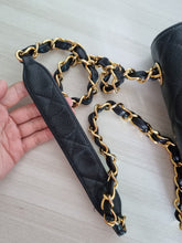 Load image into Gallery viewer, Chanel Square Flap Black Caviar Large CC 24k Gold