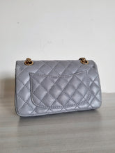 Load image into Gallery viewer, Chanel 224 Reissue Mini Grey Caviar Gold Hw