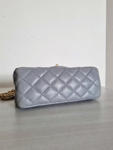 Load image into Gallery viewer, Chanel 224 Reissue Mini Grey Caviar Gold Hw