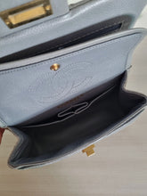 Load image into Gallery viewer, Chanel 224 Reissue Mini Grey Caviar Gold Hw