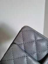 Load image into Gallery viewer, Chanel 224 Reissue Mini Grey Caviar Gold Hw