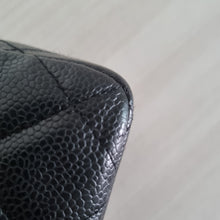 Load image into Gallery viewer, Chanel Jumbo Single Flap Black Caviar Vintage 24k Gold