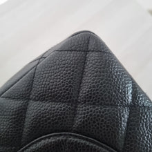 Load image into Gallery viewer, Chanel Jumbo Single Flap Black Caviar Vintage 24k Gold