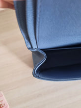 Load image into Gallery viewer, Chanel Sky Blue Caviar Medium Flap Gold Hw