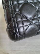 Load image into Gallery viewer, Lady Dior Classic Medium Black Lambskin Gold Hw